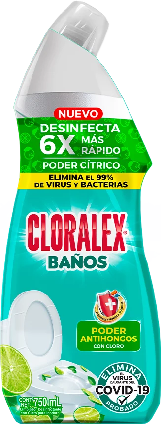 <h2>CLORALEX<sup>®</sup> Baños Cítrico</h2><h3>Cuello de pato</h3>